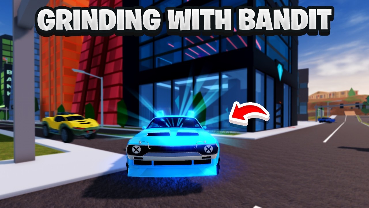 Roblox Jailbreak Grinding With Bandit🎭