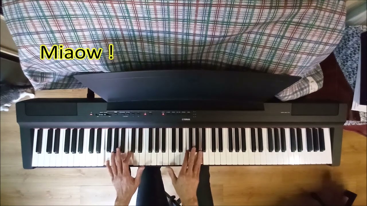 Piano expressing sadness and anger