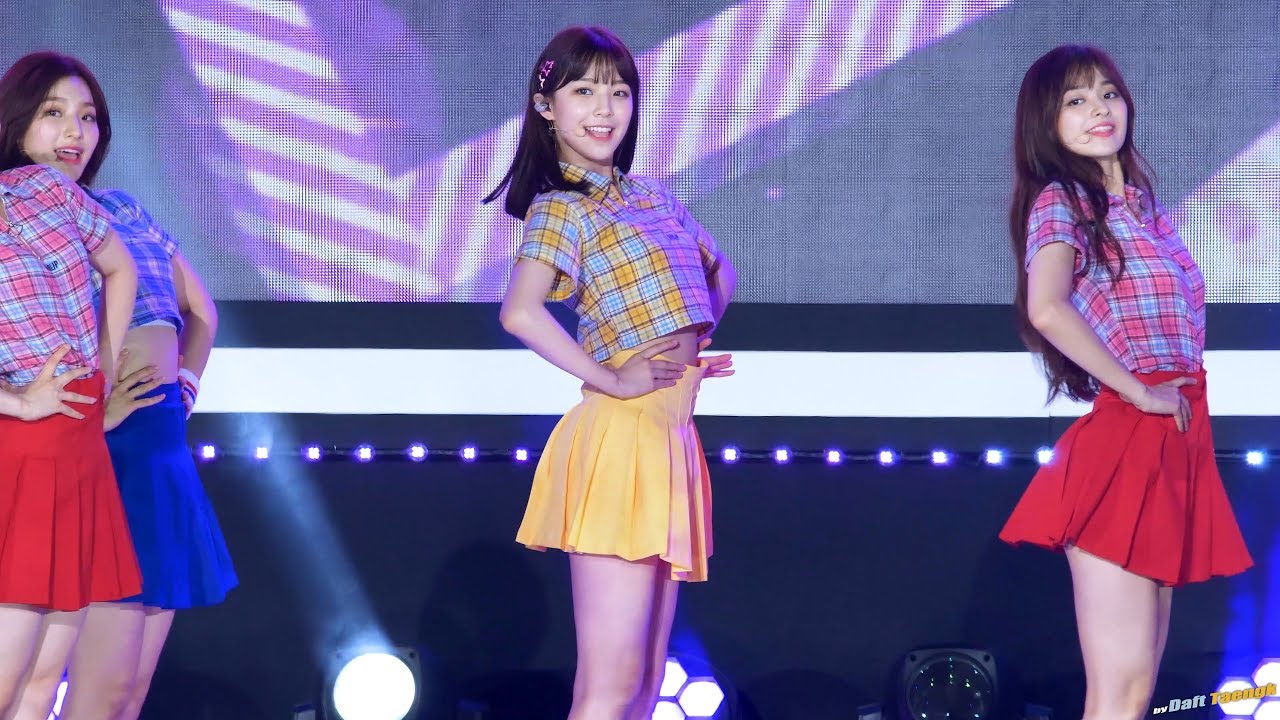 180724 지헌 Jiheon 프로미스나인 fromis_9 'Oh!' @영덕 더쇼 4K 60P 직캠 by DaftTaengk