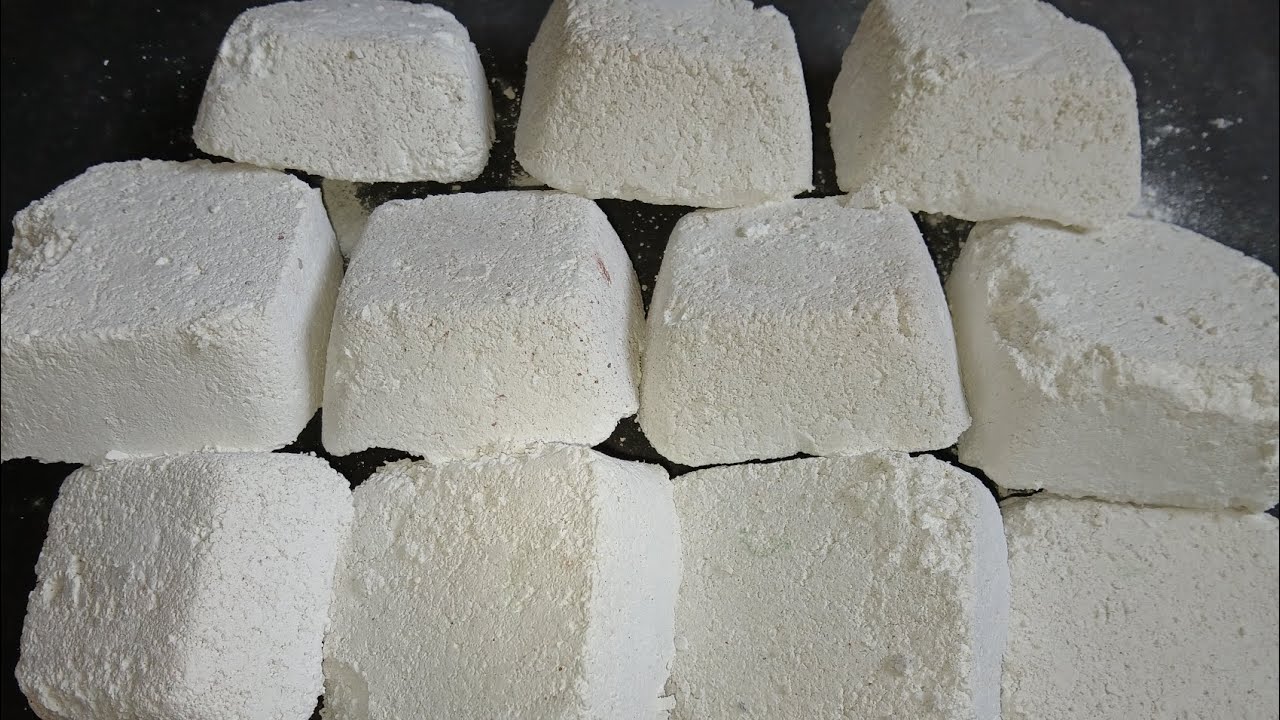 White blocks  #homemade #gym chalk #reforms #whitetexture #dustyasmr #satisfying  #crushing