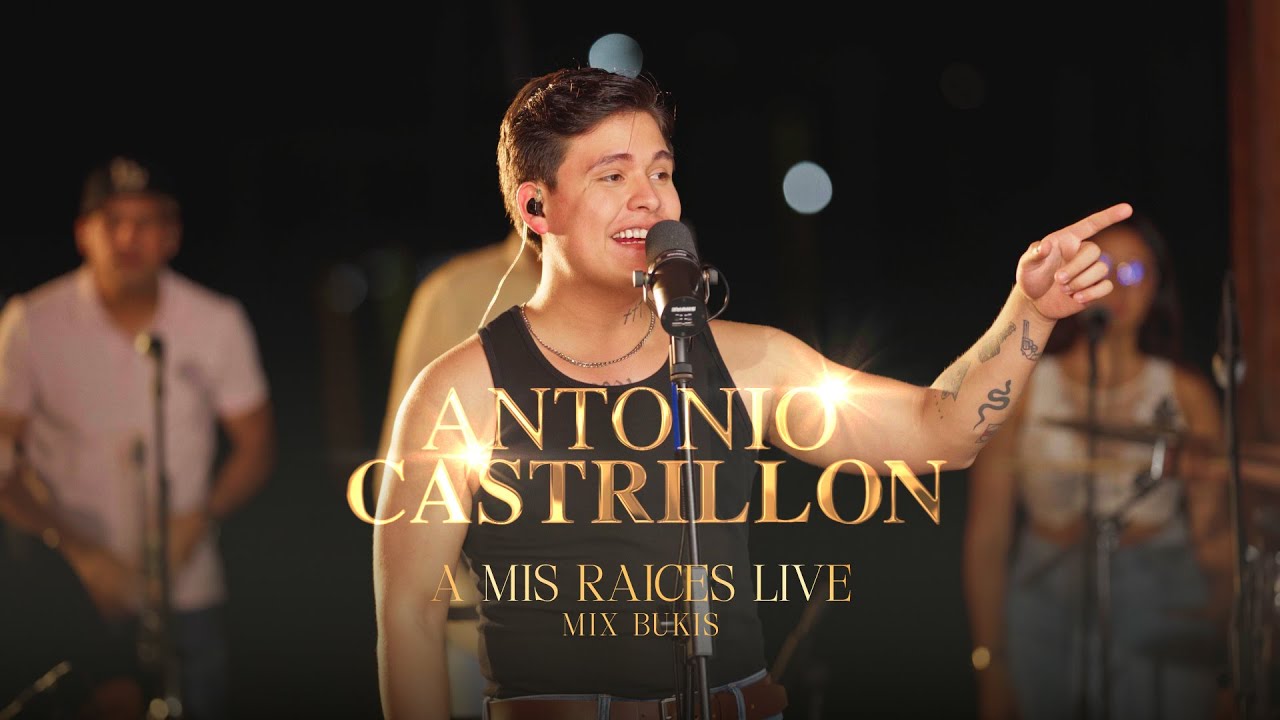 Antonio Castrillon Jr -Bukis Mix (A mis raíces LIVE)