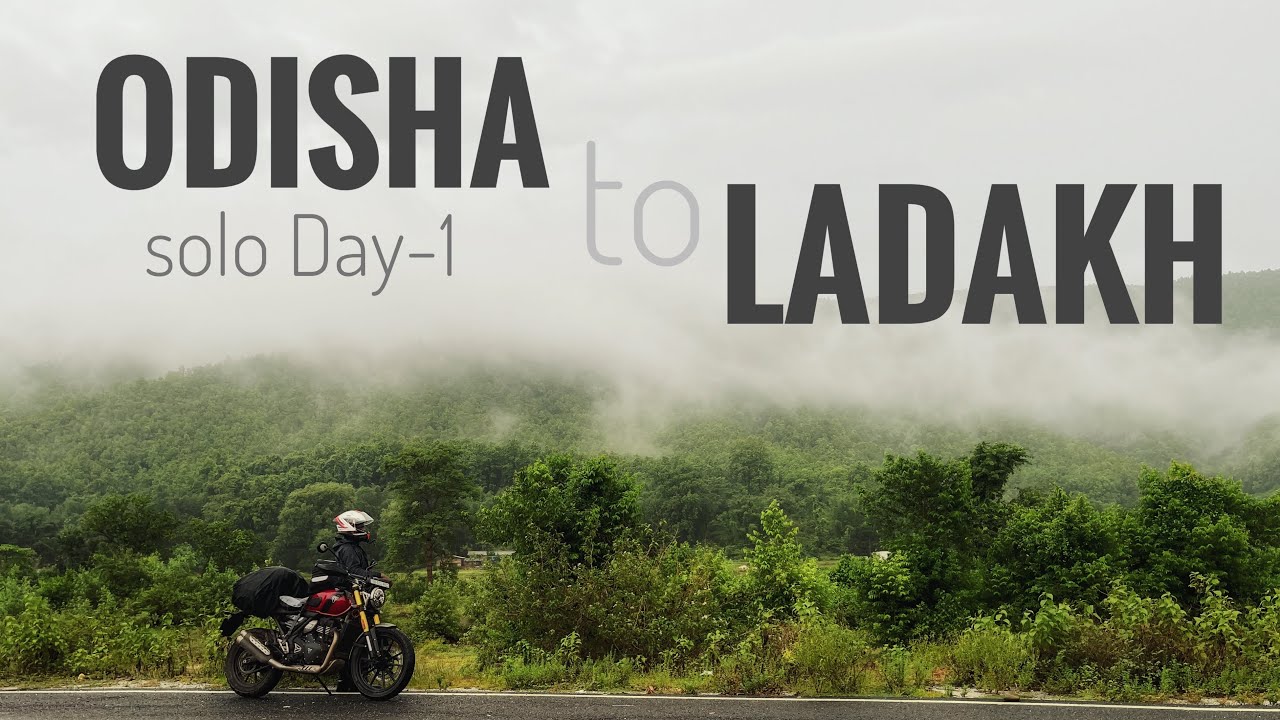 Day-1 Bhubaneswar to Barhi (630km) ,Odisha to Ladakh solo in my Triumph Scrambler 400x