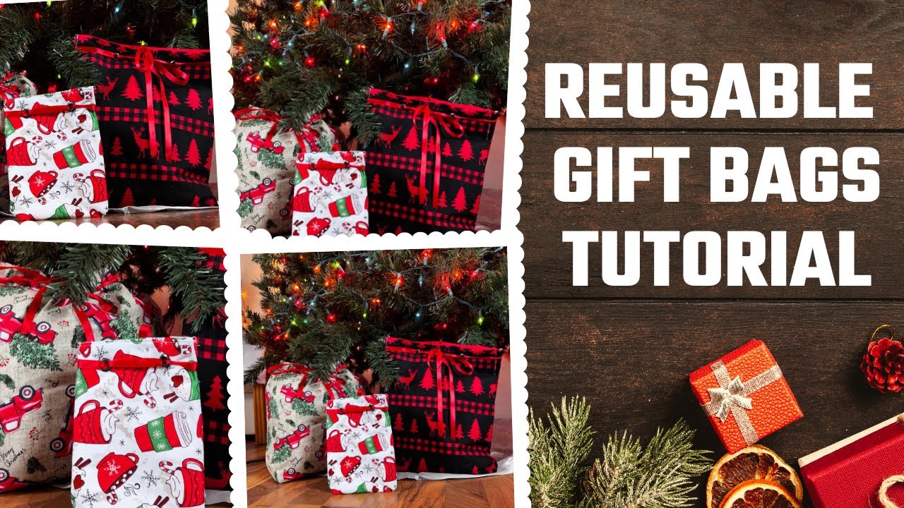 Fabric Reusable Gift Bags