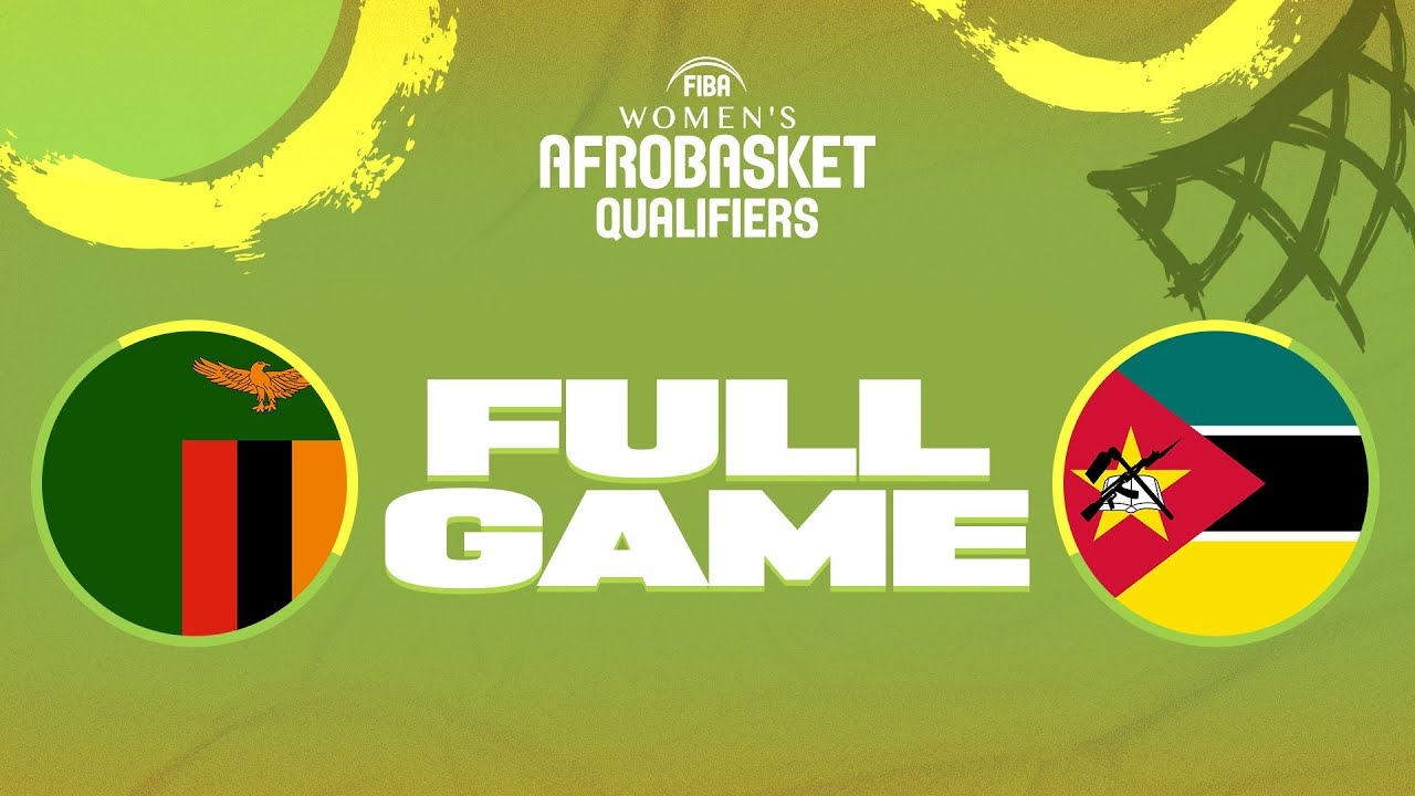 Zambia v Mozambique | Full Basketball Game | FIBA Women's AfroBasket 2023 - Qualifiers