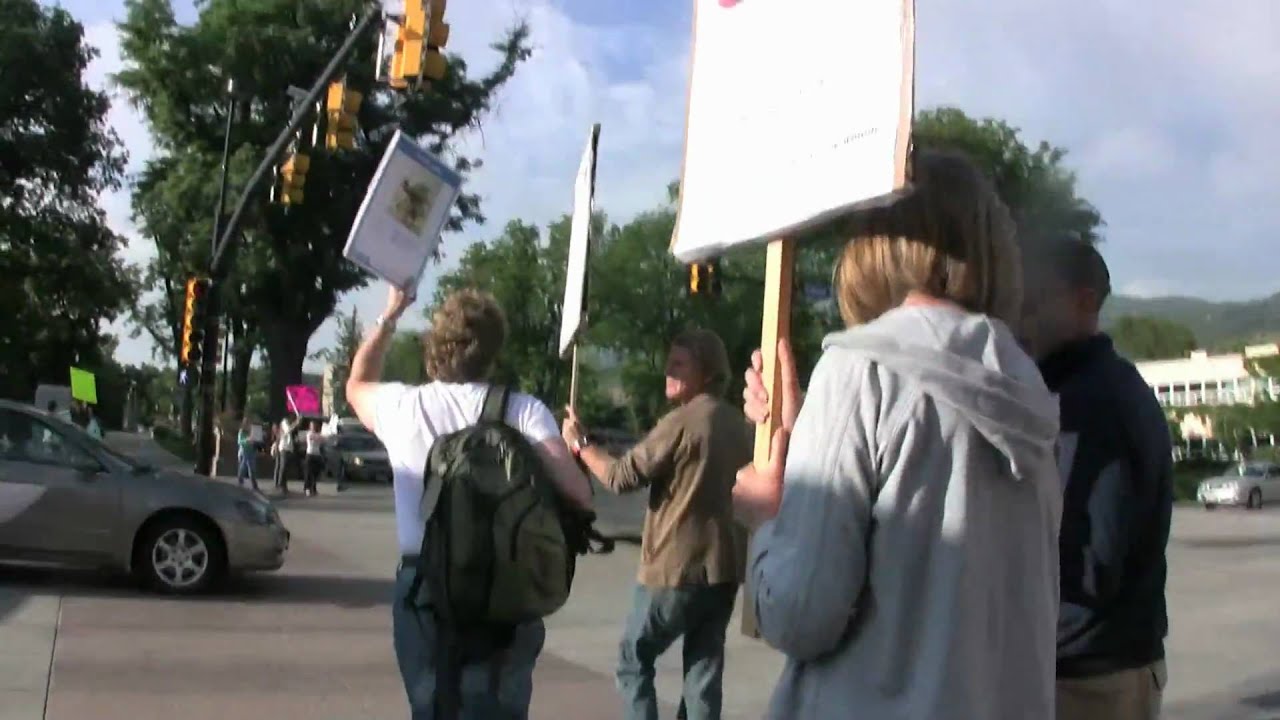GMO SUGAR BEET PROTEST IN BOULDER