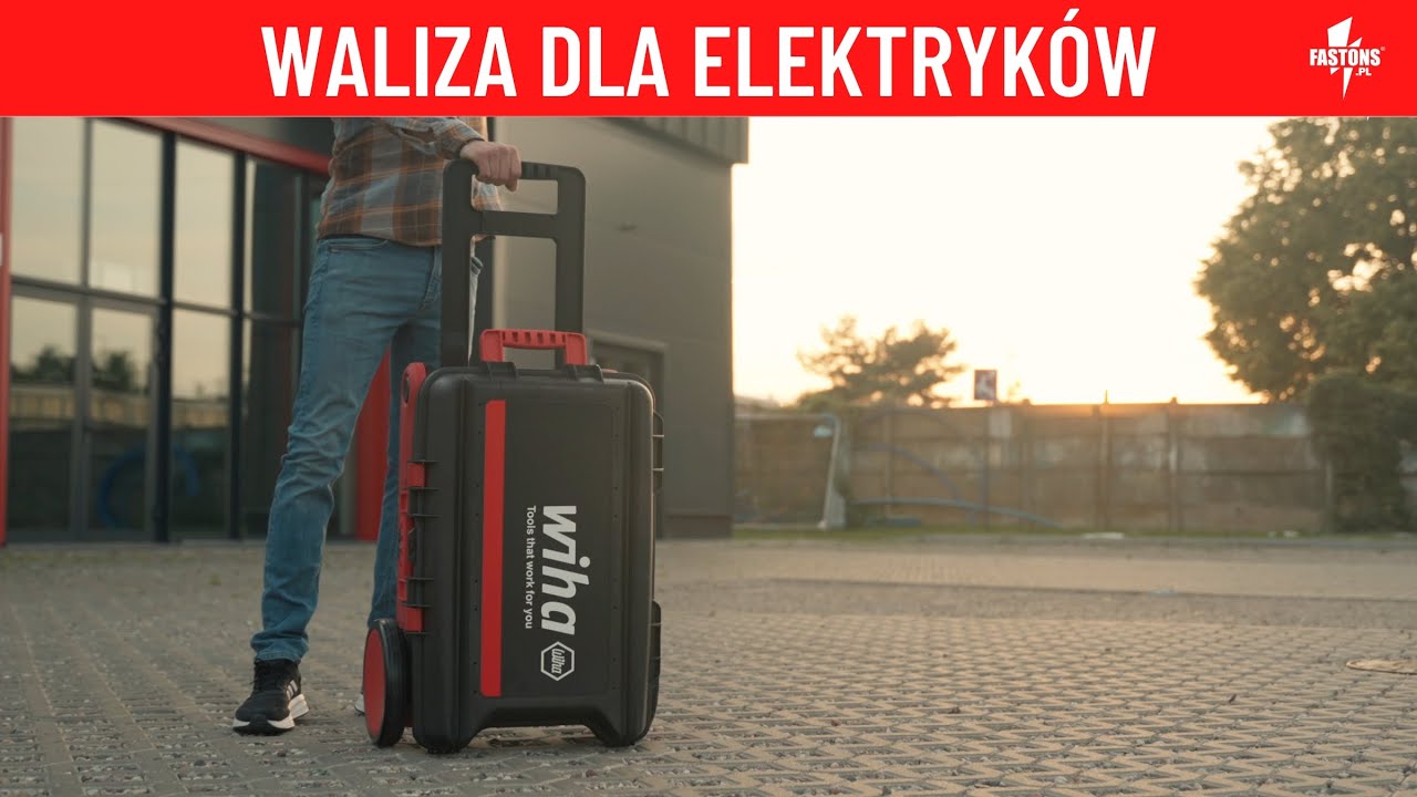 Wiha - Walizka dla elektryk&oacute;w z pełnym wyposażeniem XXL - spory zestaw 🔧