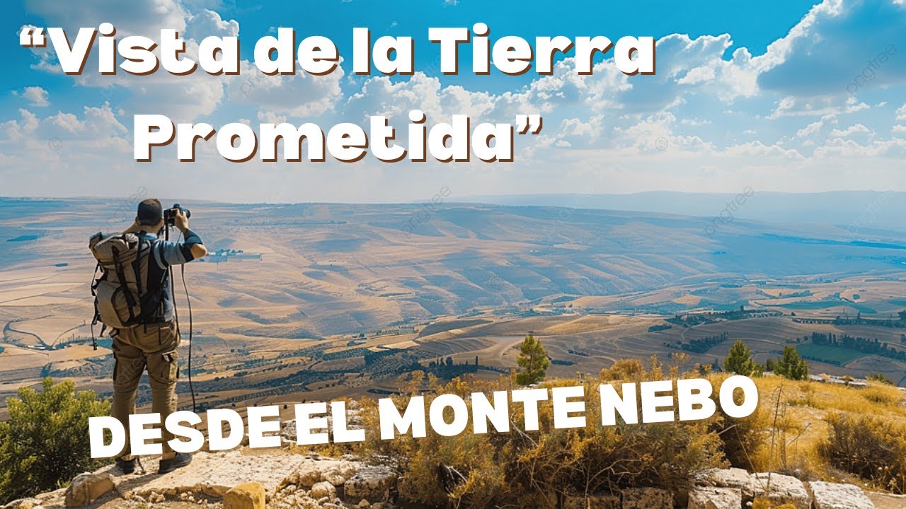 Vista de la Tierra Prometida desde el Monte Nebo en Jordania - Esto fue lo que vi&oacute; Mois&eacute;s e Israel