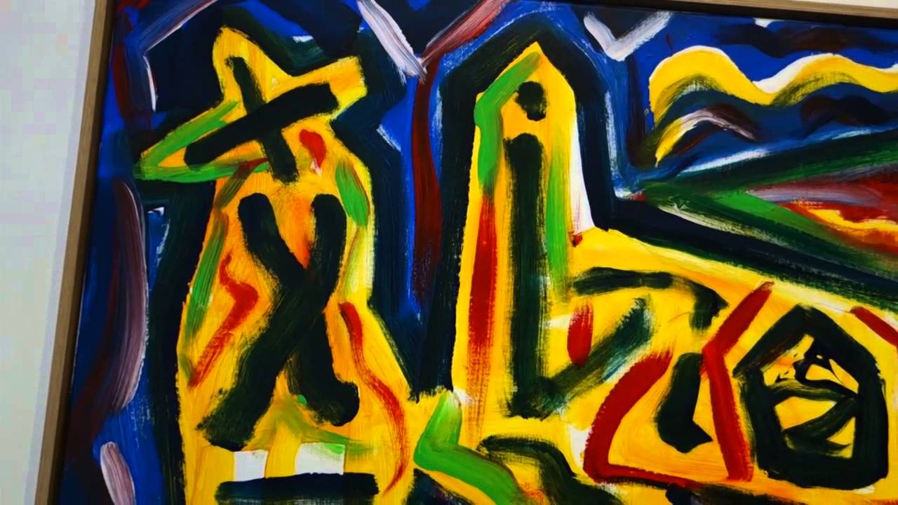 A.R. Penck New Paintings at MICHAEL WERNER