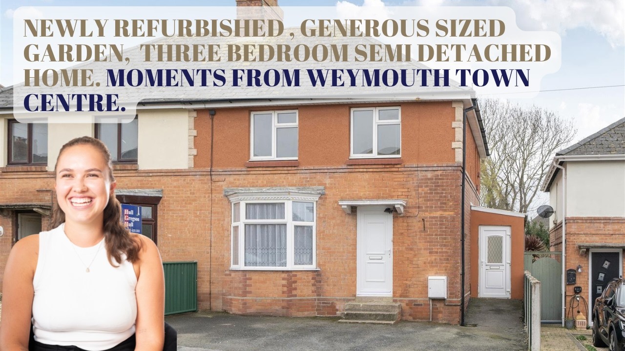 NEWLY REFURBISHED, GENEROUS SIZED GARDEN, THREE BEDROOM SEMI DETACHED HOME.