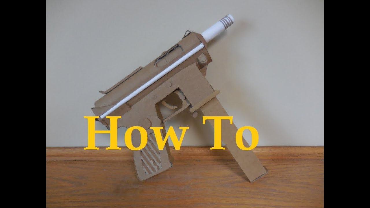 Как сделать картонный Tec DC9