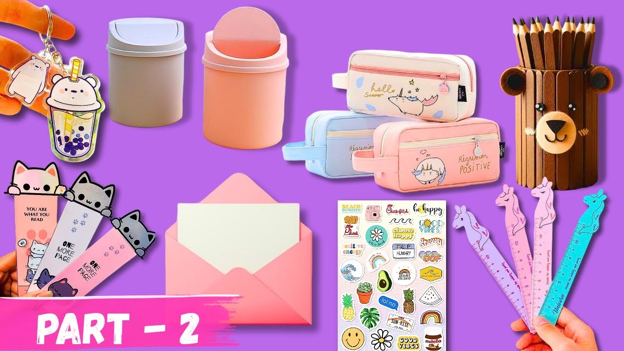 8 DIY Hacks 💡 For *SCHOOL* Students! | DIY *School Supplies* 📚🖊️