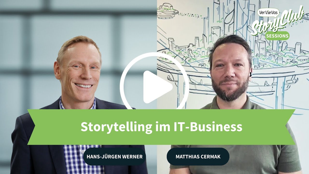 Episode#5: Über Storytelling im IT Business oder das DataCenter in der Besenkammer