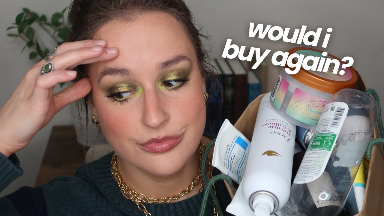 BEAUTY EMPTIES 2025 💄 honest reviews on 6 months worth of products