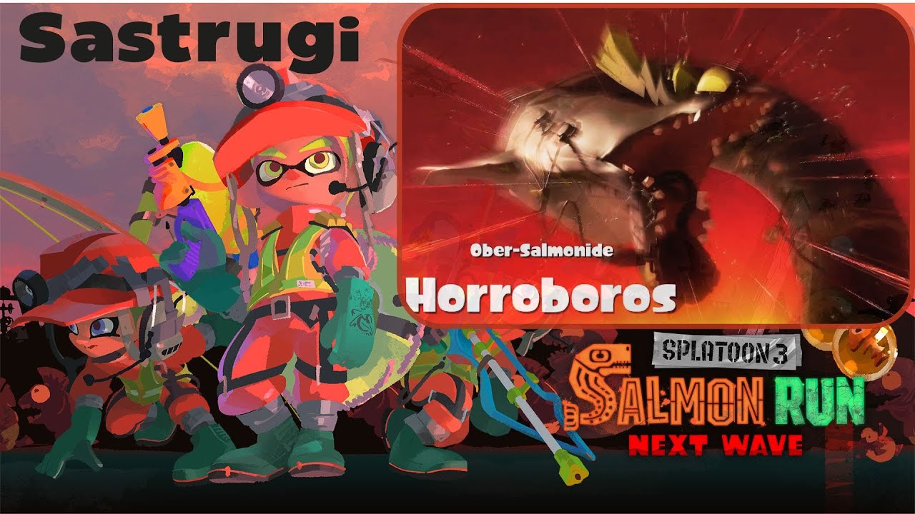 Splatoon 3, Salmon Run, Challenge, Sastrugi, 78 Golden Scales so far.