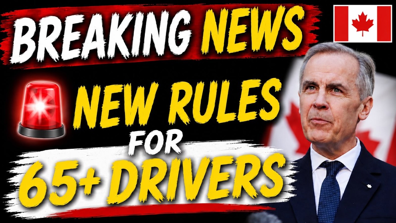 NEW 2026 Licence Rules for Canadian Drivers 65+ | What Seniors Must Pass to Keep Driving