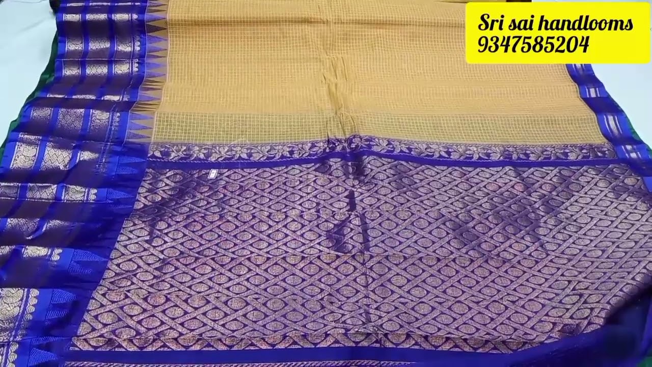 Handloom gadwel cotton sarees with out blouse.. 2100/-..9347585204#purehandlooms #cottonsaree #trend