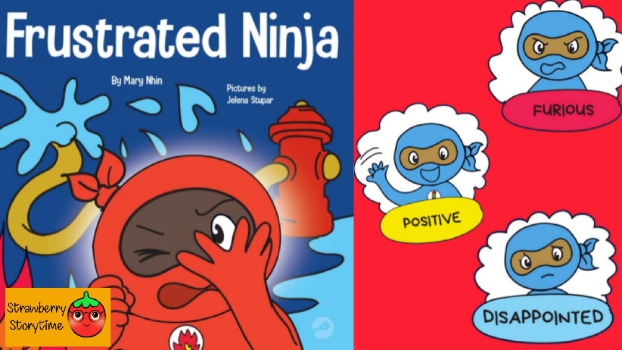 Frustrated Ninja by Mary Nhin | kids book read aloud | social emotional book