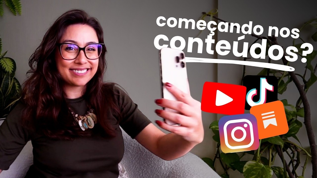 CRIAÇÃO DE CONTEÚDO para INICIANTES! Como começar a criar do zero em 2025?