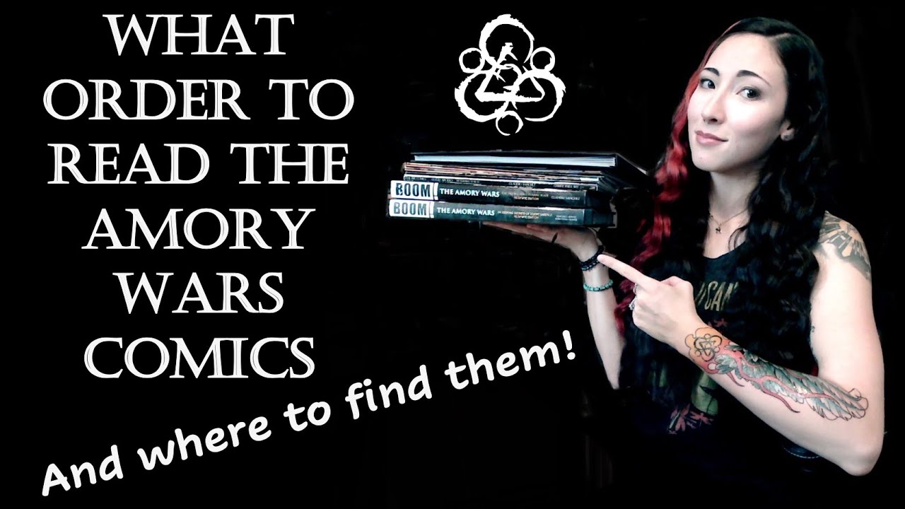 What Order to Read The Amory Wars Comics (and where to get them)