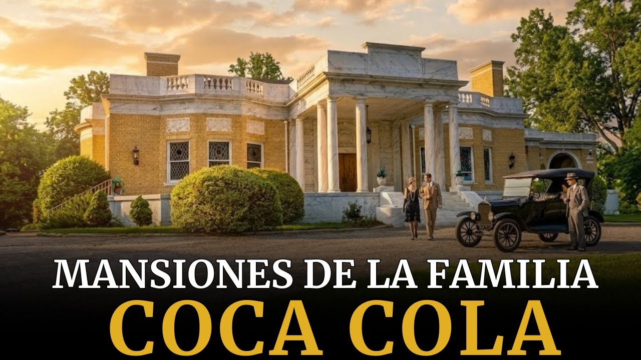 La Terrible Historia de las Mansiones de Coca-Cola: El Secreto que Destruyó a Asa Candler