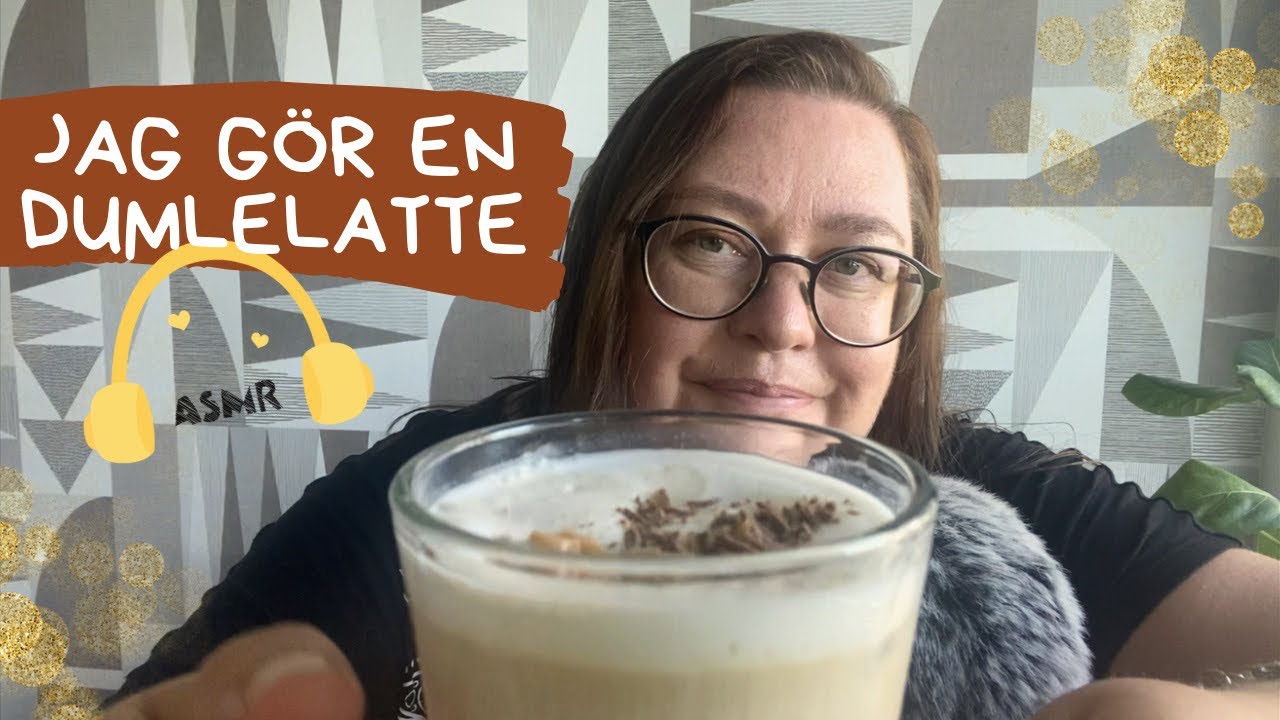 ASMR på svenska: Jag gör en islatte med Dumlegodis 🧋