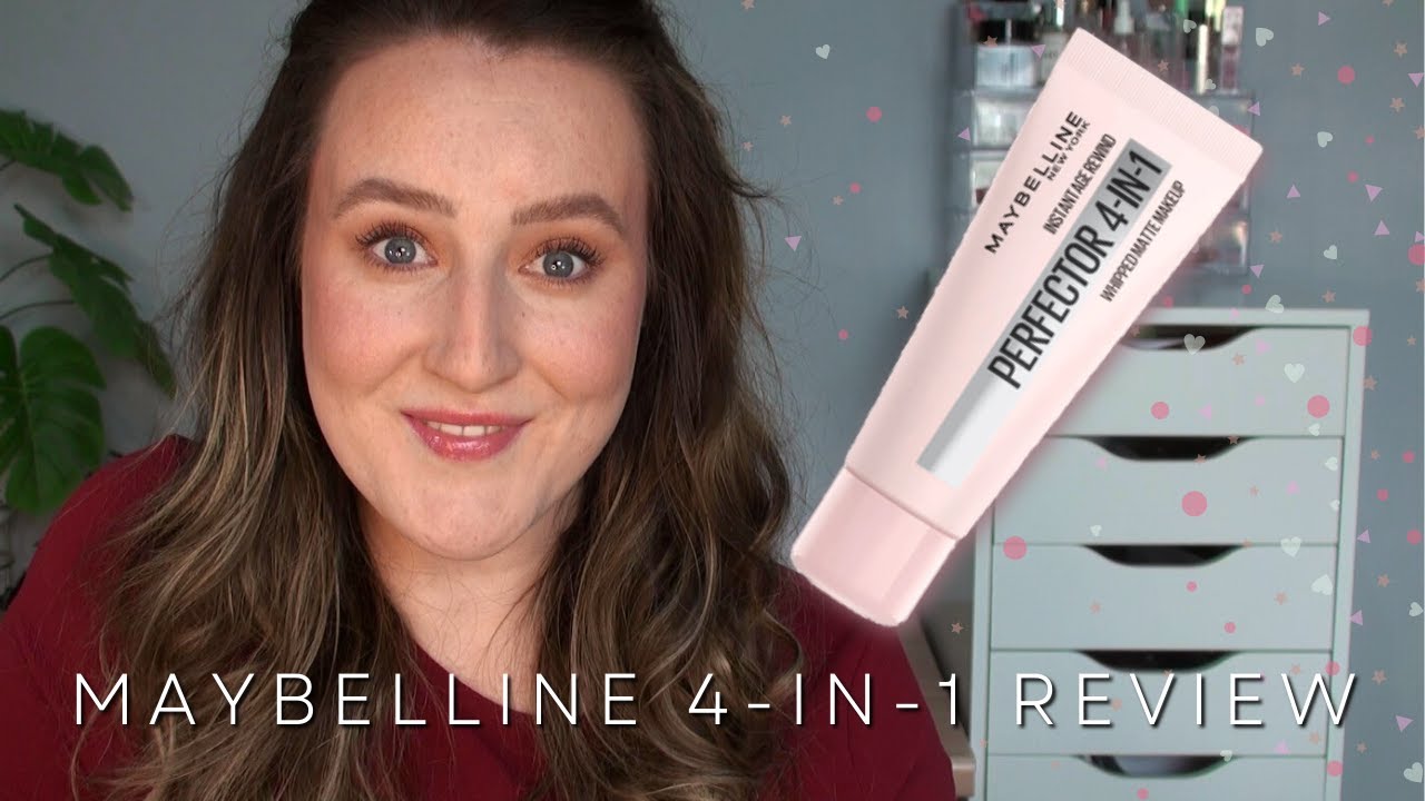 *NEW* MAYBELLINE 4-IN-1 PERFECTOR REVIEW - Matte Makeup On Dry Skin - Testing And Wear Test!