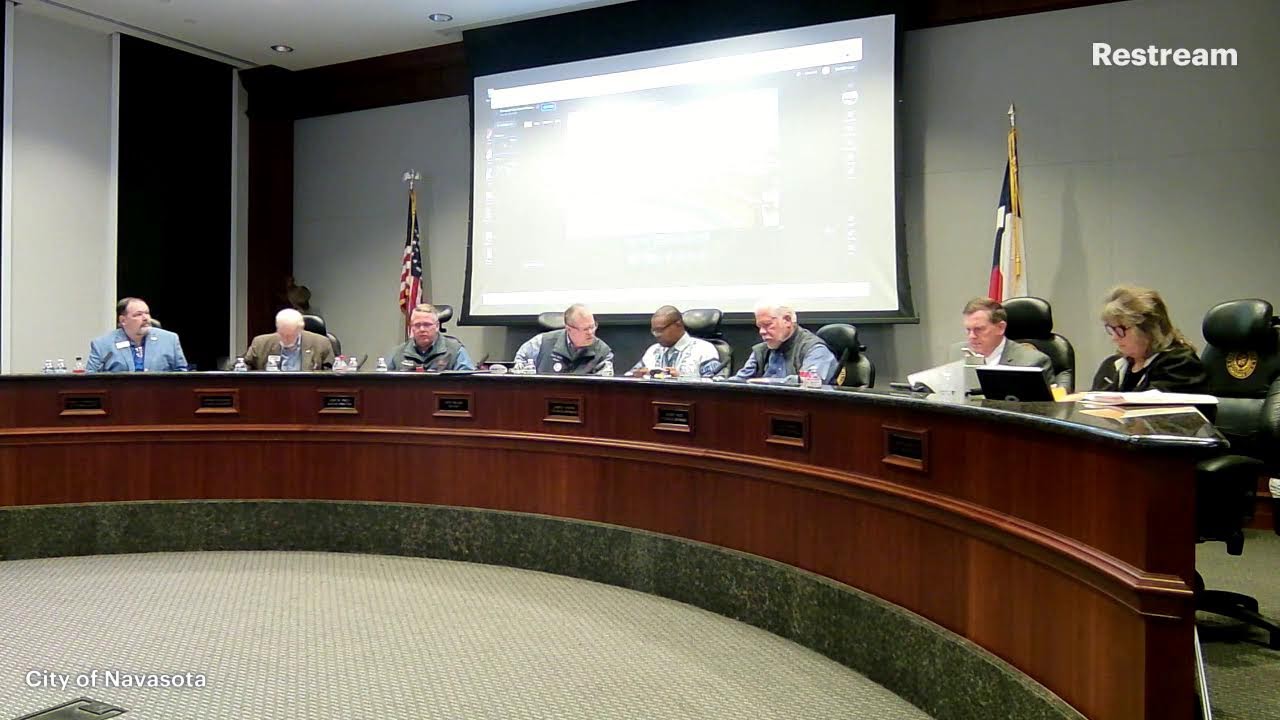 Navasota City Council Meeting 2.23.26