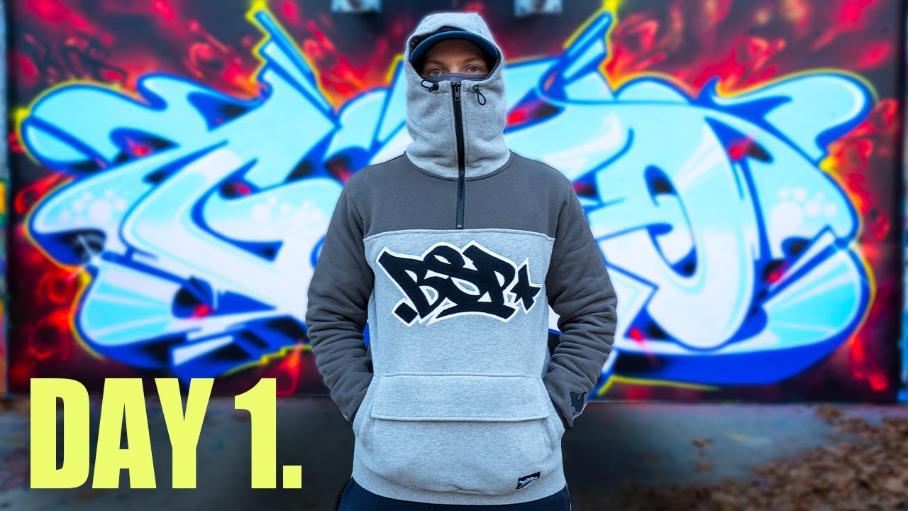 Escape The Grind: 4 Graffiti Pieces in 2 Days