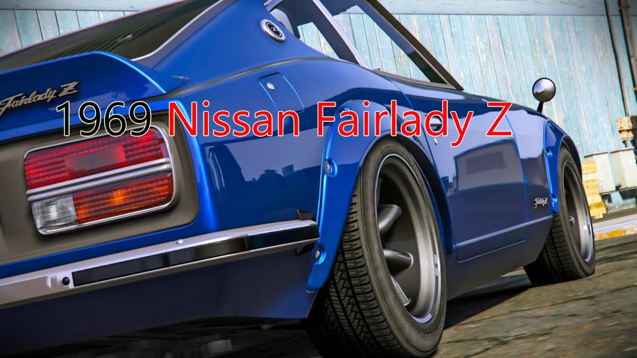 GTA5 NEW CAR-1969 NISSAN FAIRLADY Z  [Add-On | #gta5cars