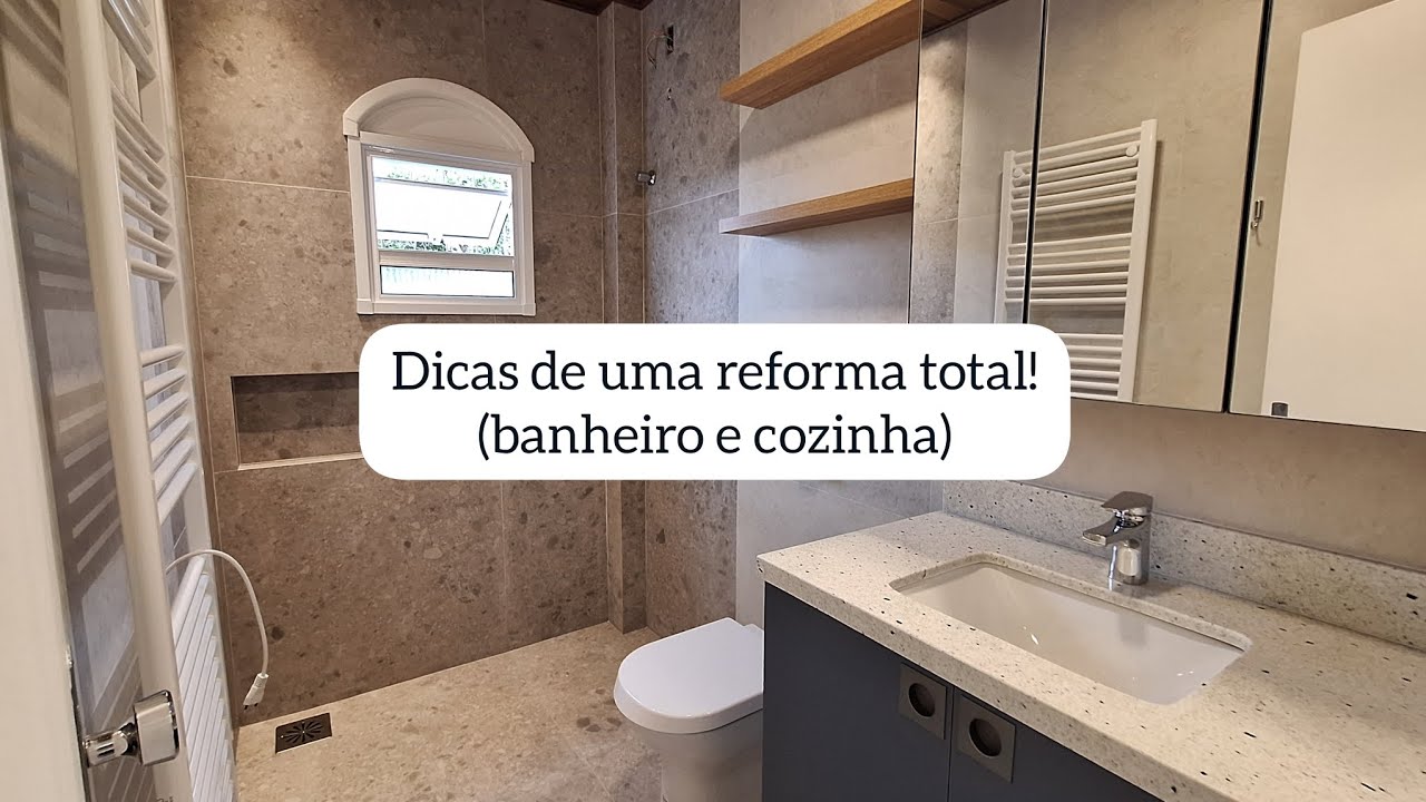 Reforma cozinha e banheiro, moderno e funcional 2024