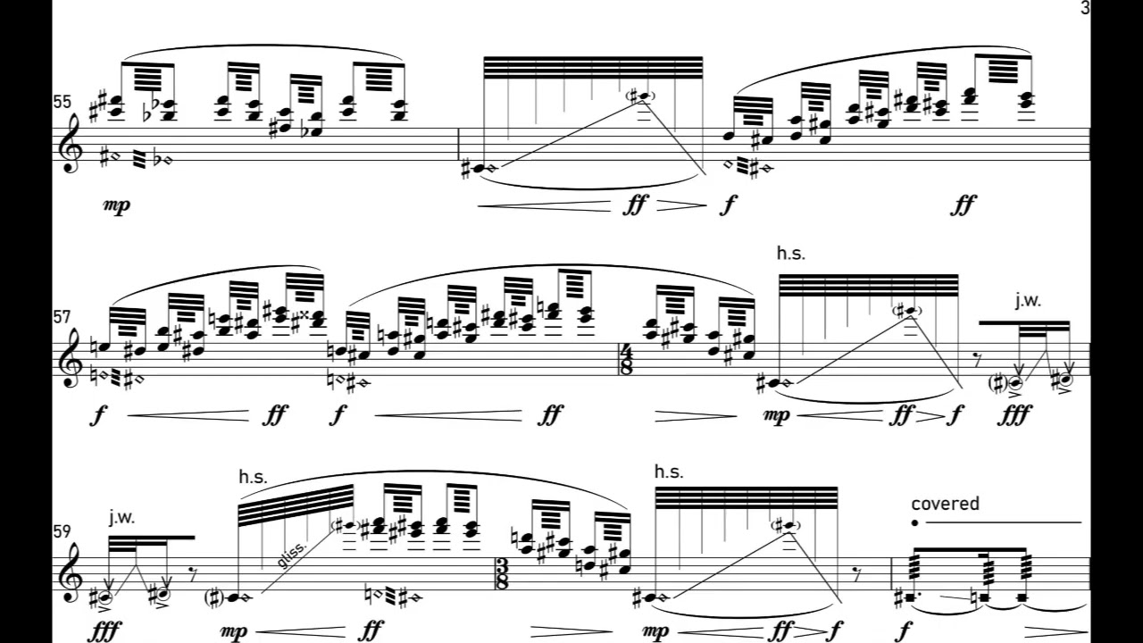 Sungji Hong - Vidimus Stellam for Flute (2021) [Score-Video]