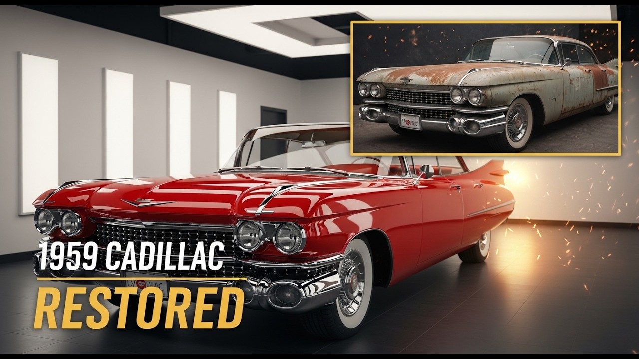 Nobody Believed This 1959 Cadillac Could Return… The Deep Red Result Is Insane