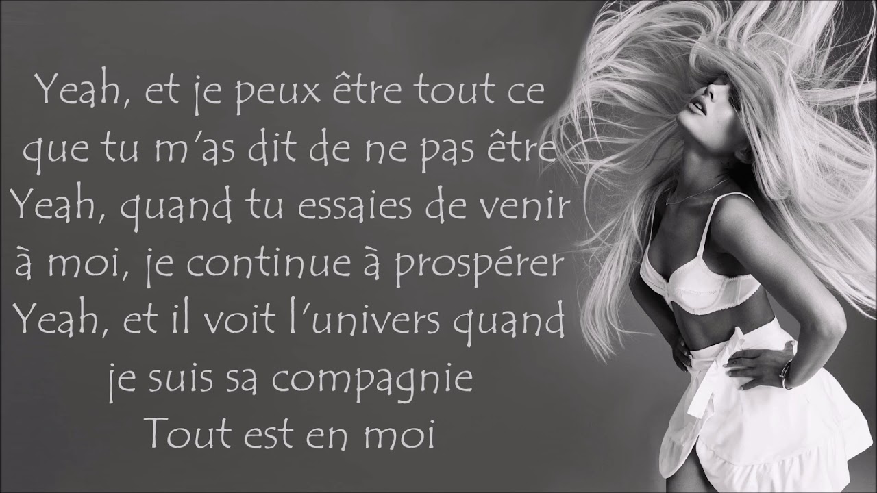 Ariana Grande ~ God is a woman ~ Traduction Fran&ccedil;aise