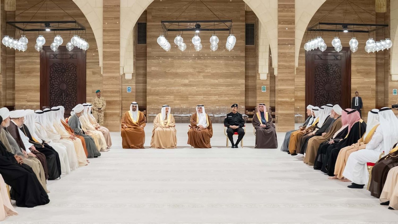 HRH the CP and PM meets with religious leaders at the Ahmed Al-Fateh Islamic Center