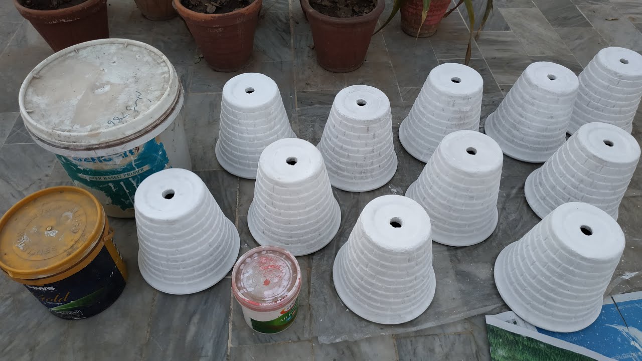 How to Paint Pots (Gamla) | Clay Pots Painting Tricks & Techniques | Terracotta pots
