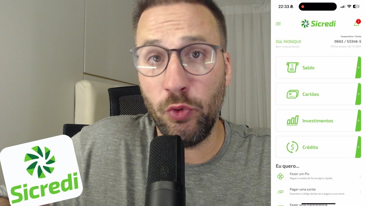 VALE a PENA CONTA no SICREDI?