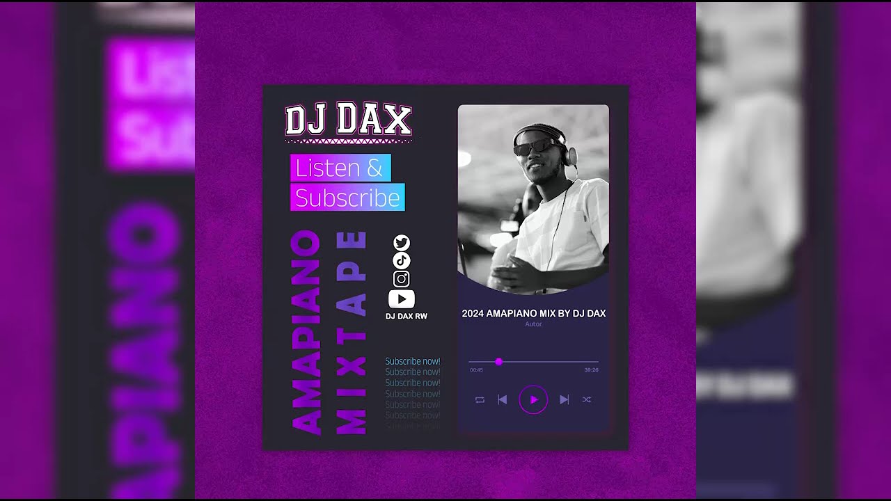 THE  best AMAPIANO mix songs with DJ dax