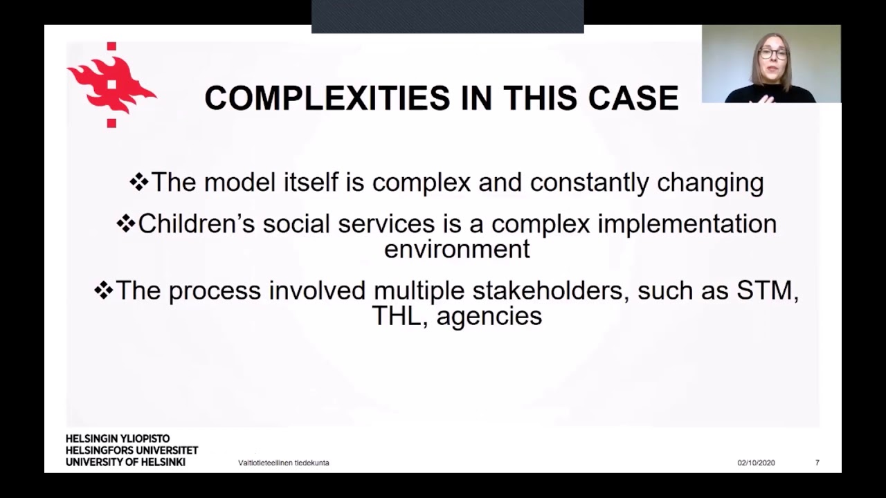 Nanne Isokuortti: From exploration to sustainment – Complex implementation in public social services