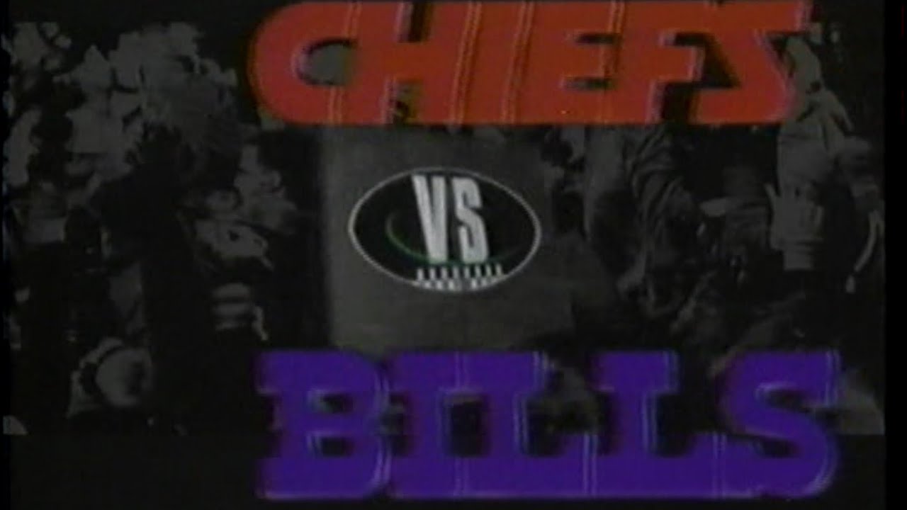 1993 AFC Championship Chiefs vs Bills Highlights (NBC intro)