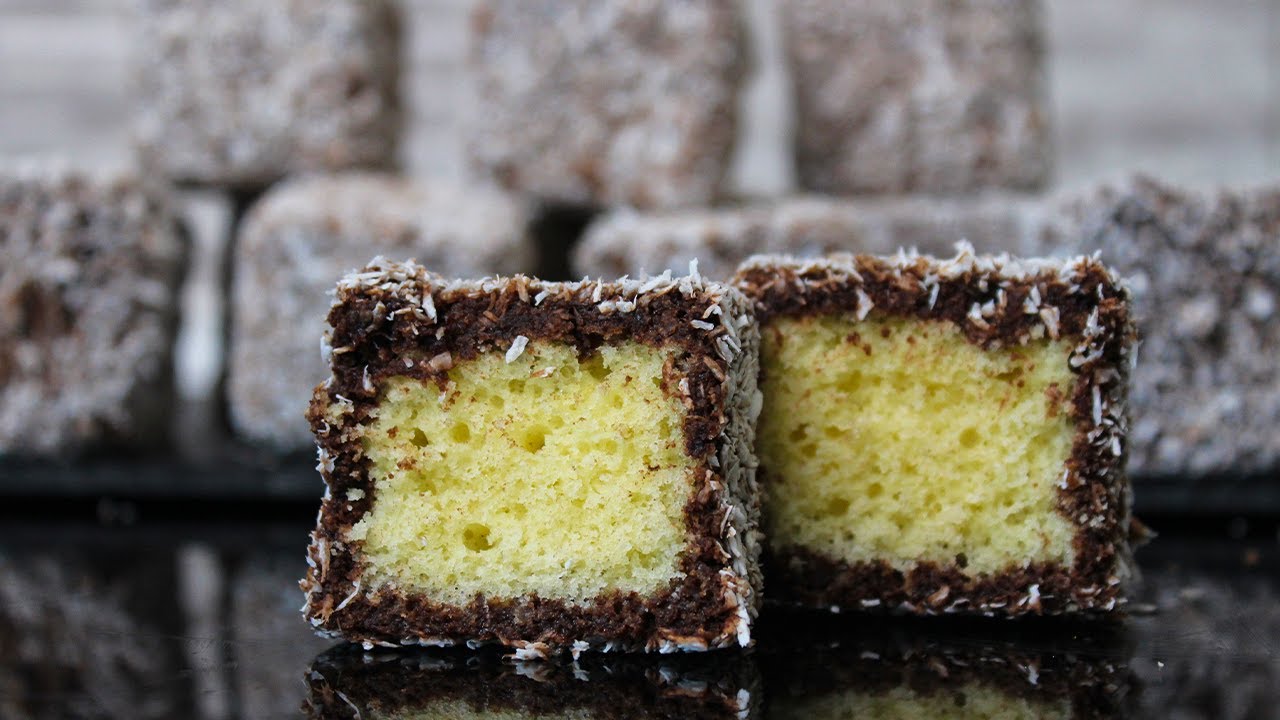 СУПЕР ВКУСНОЕ ПИРОЖНОЕ ► РАЗМЕЛИ ЗА 5 МИНУТ ► Пирожное Ламингтон