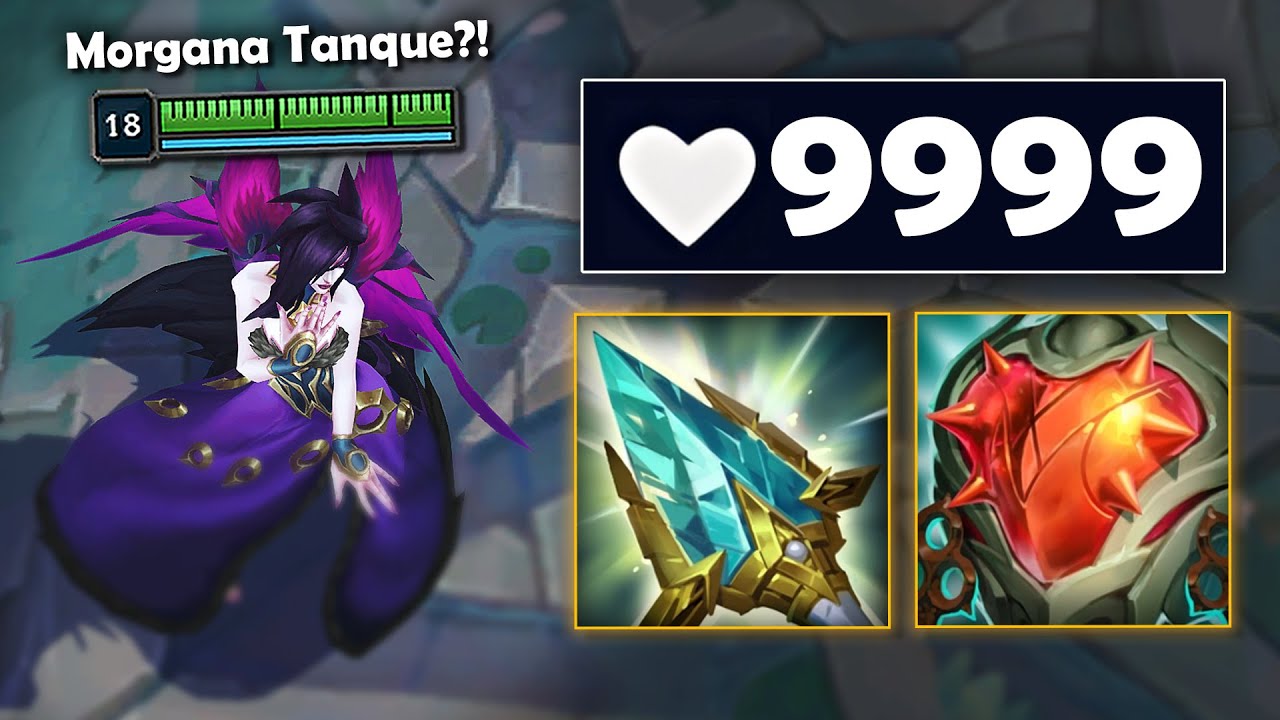 PROBANDO MORGANA PERO FULL TANQUE Y ME VUELVO INMORTAL PARA EL EQUIPO ENEMIGO