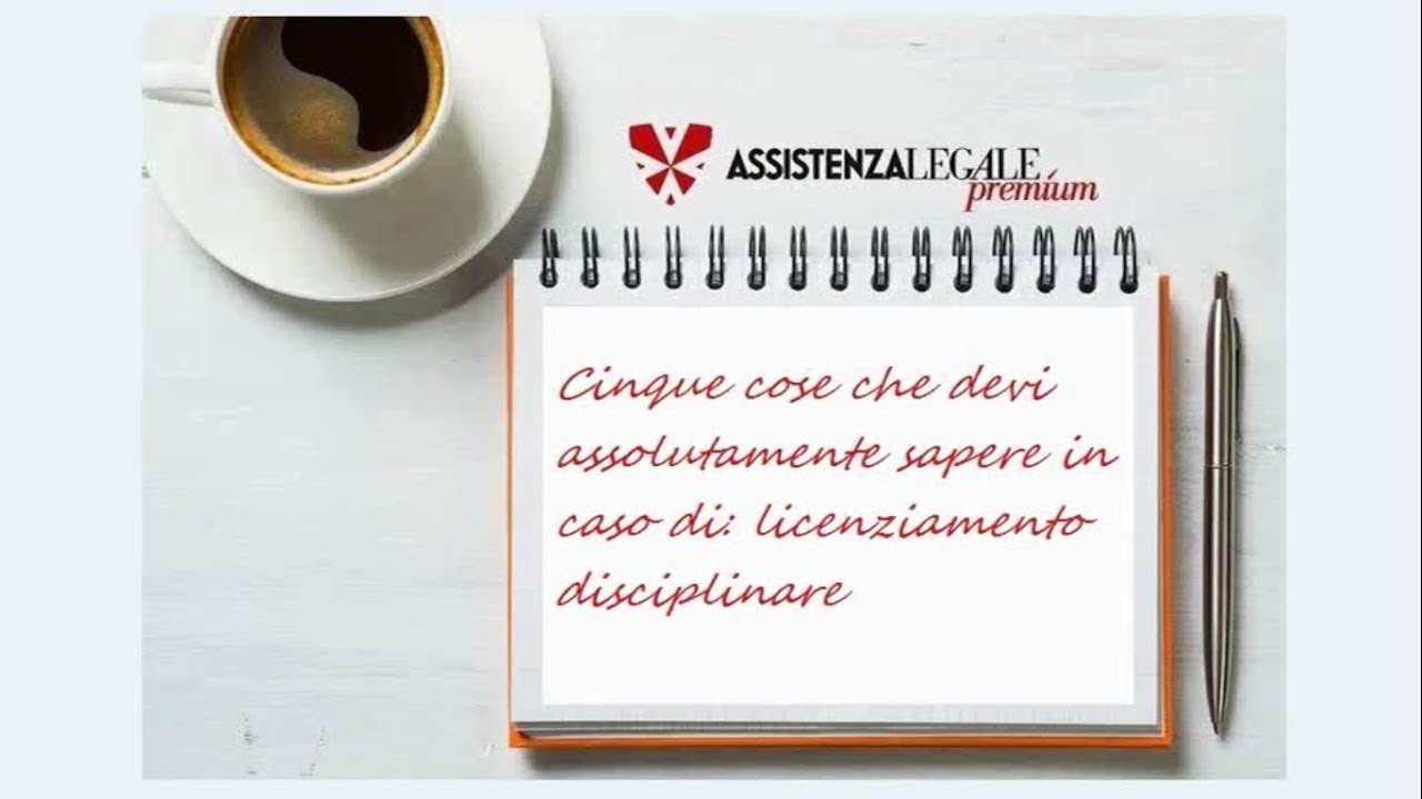 5 cose da sapere licenziamento disciplinare - Avvocato Cominotto