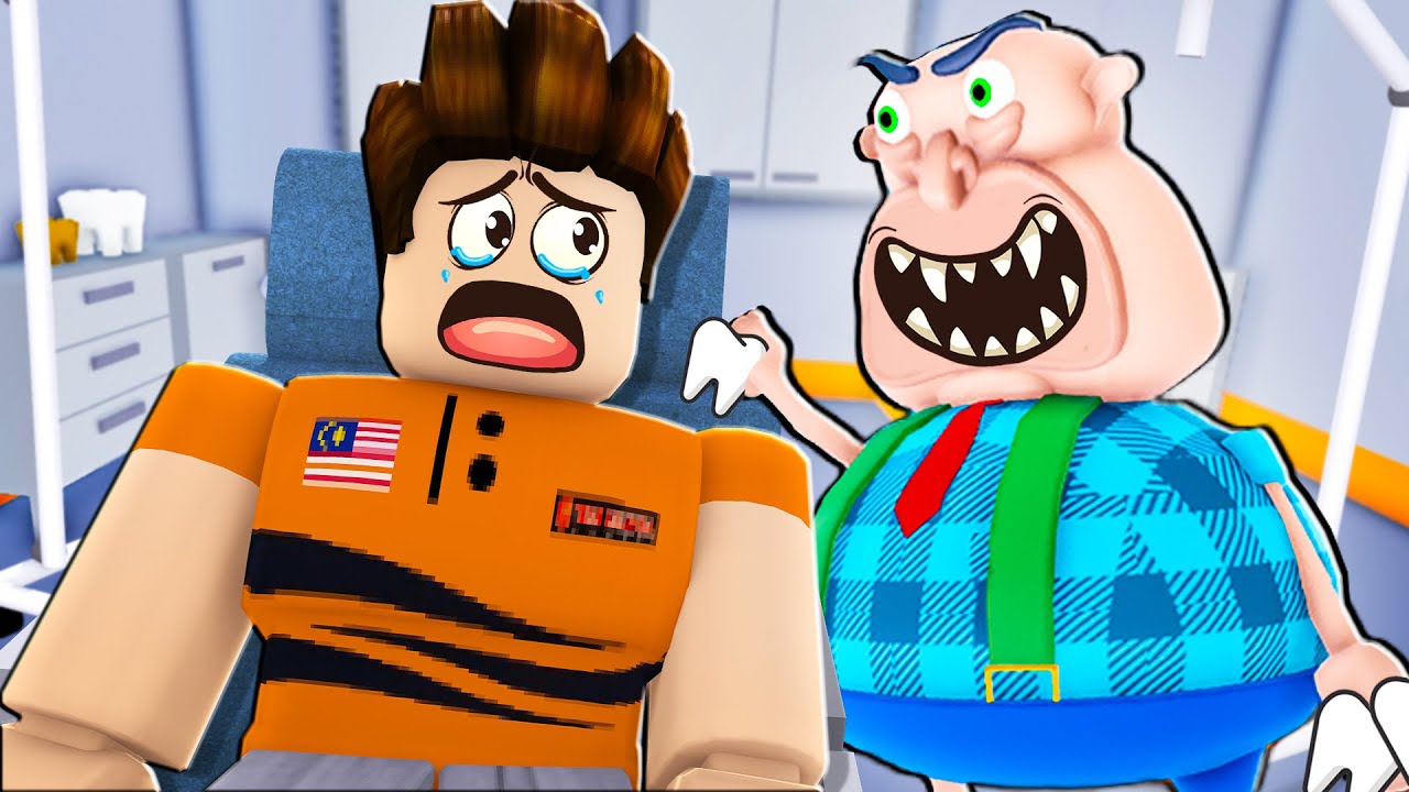 Sedih Doktor Gigi Jahat Rongakkan Gigi Horangi!!! (Roblox Malaysia)