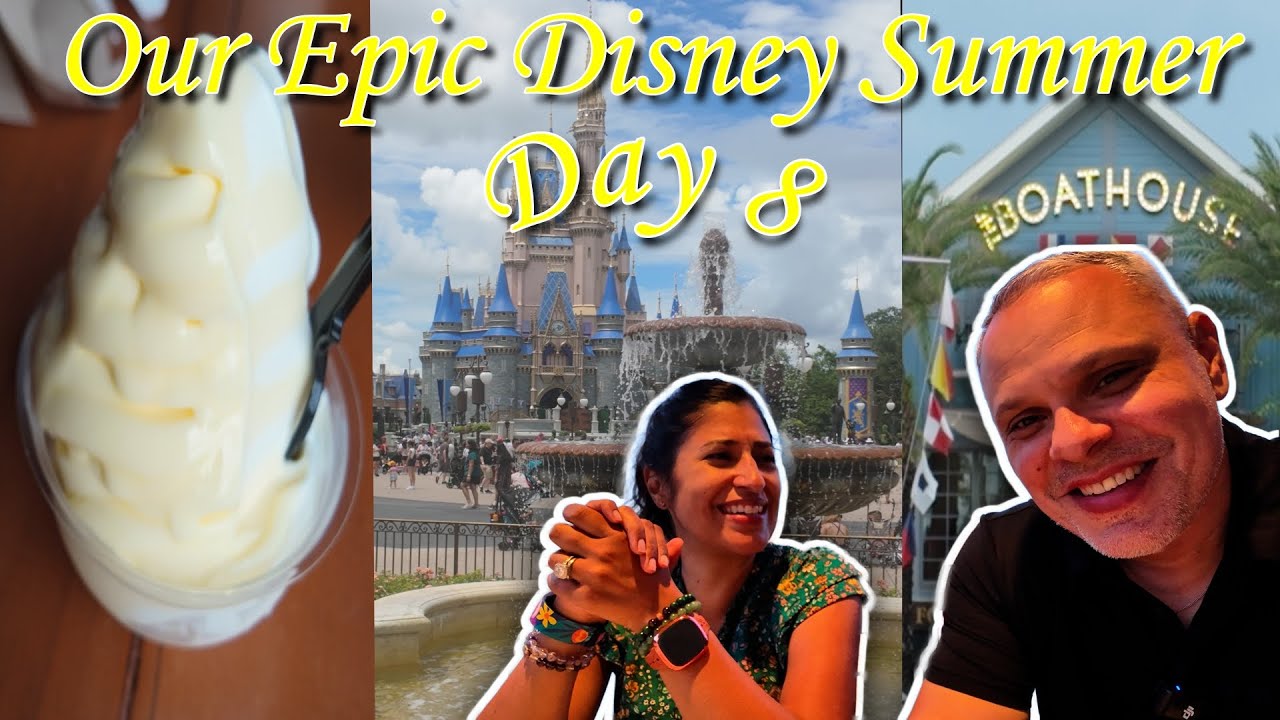 👉 Epic Disney Summer Day 8 | Sanaa Breakfast, The BOATHOUSE & Magic Kingdom