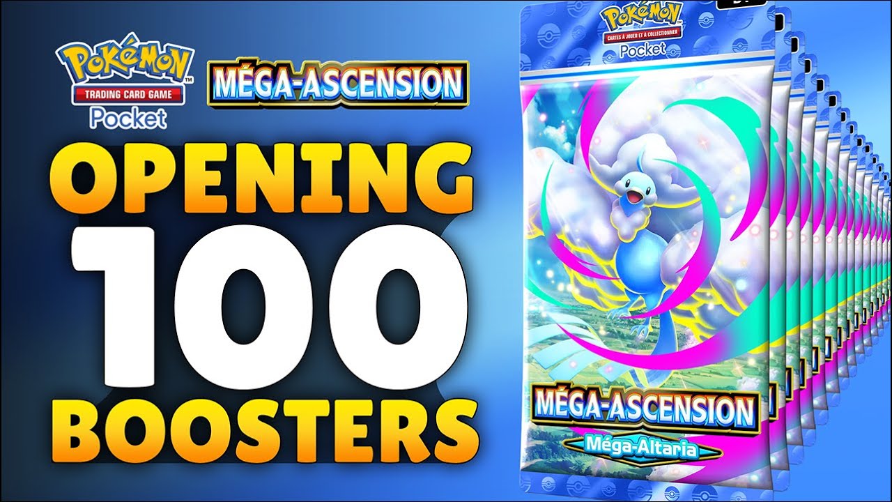 MEGA OUVERTURE BOOSTERS M&eacute;ga-Altaria M&Eacute;GA-ASCENSION sur POKEMON TCG POCKET !