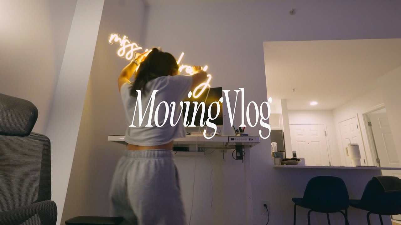 Moving Vlog: This isn't working & moving is not easy, new nightstands & an update on the closet!