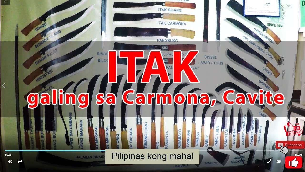 Pagawaan at Tindahan ng ITAK sa Carmona Cavite.