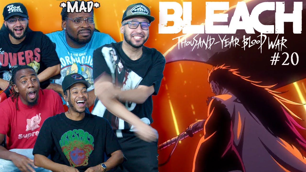 Кенпачи против Гремми! РЕАКЦИЯ на 20 серию TYBW Bleach!