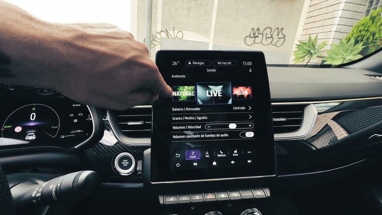 Renault Arkana Menu Multimedia Completo
