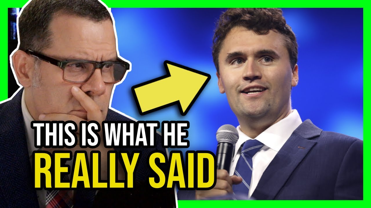 EVERY Charlie Kirk quote taken OUT OF CONTEXT (full compilation w/chapters)